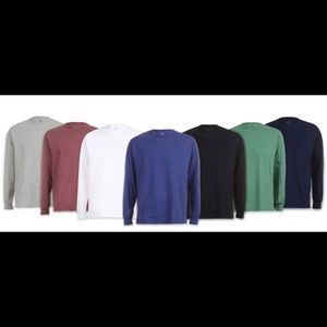 Fruit Of The Loom Men's Long-Sleeve Tee set of 6